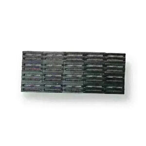 Lego 2412 / 2412b Black Tile Grille 1 x 2 with Bottom Groove / Lip (Lot of 20)